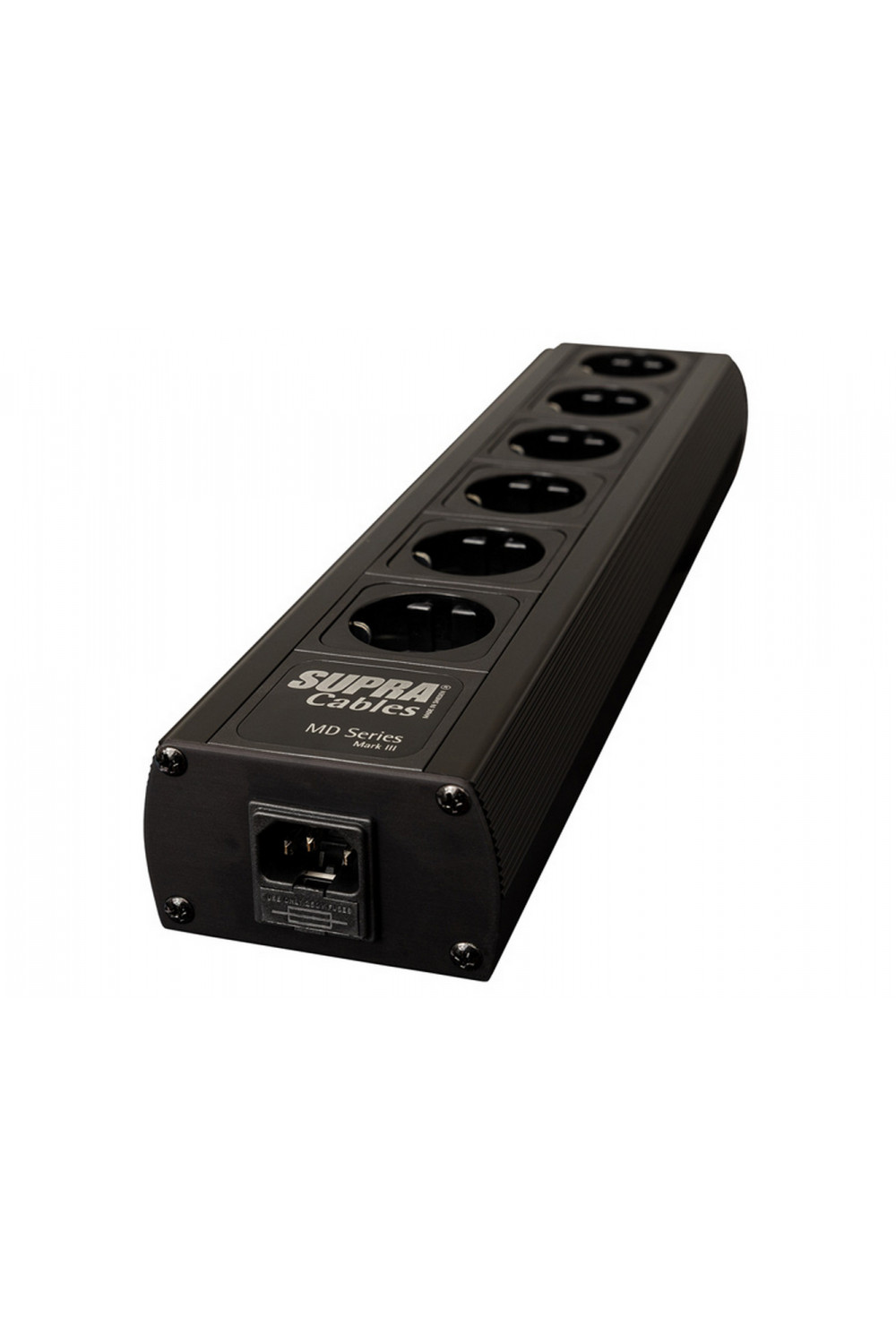 Supra Mains Block MD06-EU/SP SPC Black Supra Mains Block MD06-EU/SP SPC Black