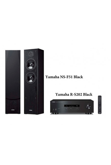 Yamaha NS-F51 + Yamaha R-S202