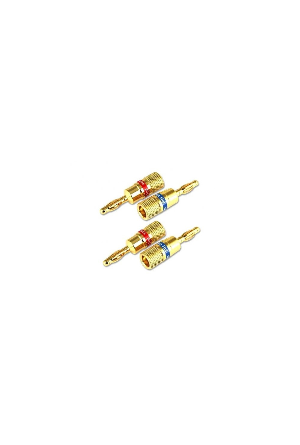 VAN DEN HUL DIY BANANA CONNECTORS (4 EA) VAN DEN HUL DIY BANANA CONNECTORS (4 EA)