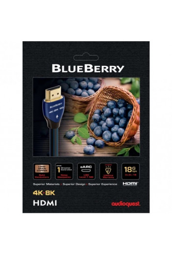 AUDIOQUEST hd  18G HDMI BlueBerry