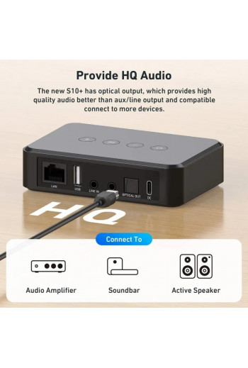 Arylic S10+ Wireless Mini Stereo Preamplifier