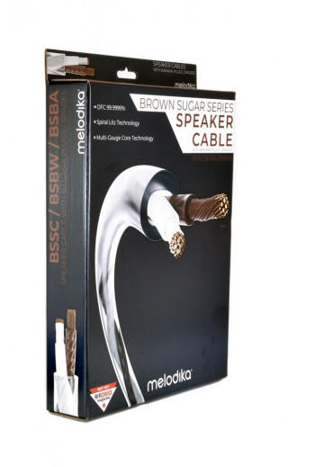 Melodika Brown Sugar Speaker cable 2 x 4,5mm2