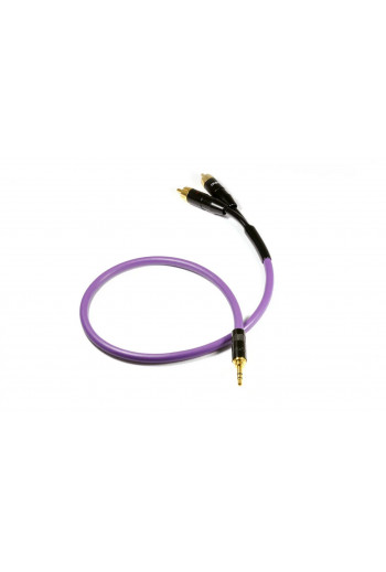 Melodika Purple Stereo jack cable 3.5mm - 2xRCA
