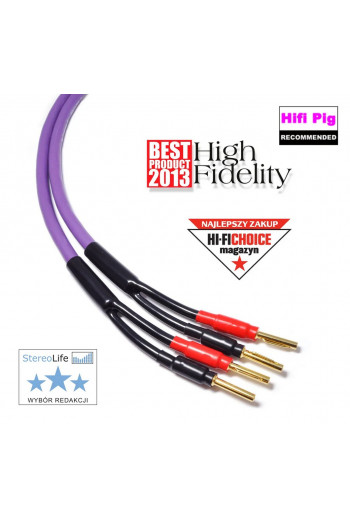 Melodika Purple Speaker cable 2x 2,5mm2