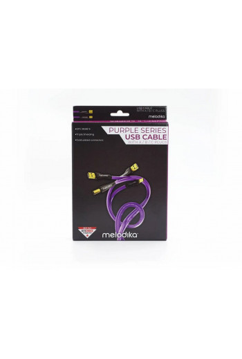 Melodika Purple USB 2.0 cable type A/B