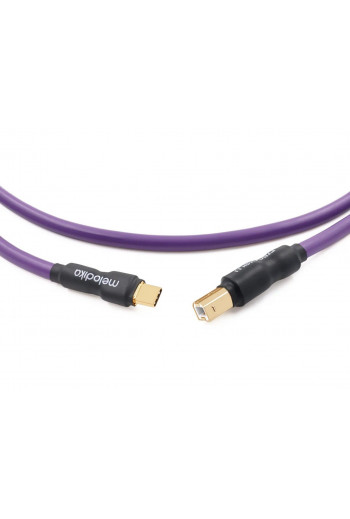 Melodika Purple USB 2.0 cable type C-B