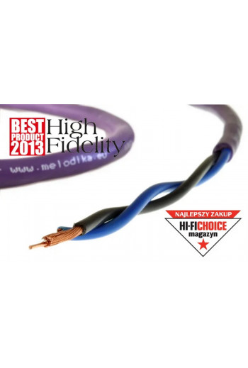Melodika Purple Speaker cable OFC 4N 2x2,5mm2