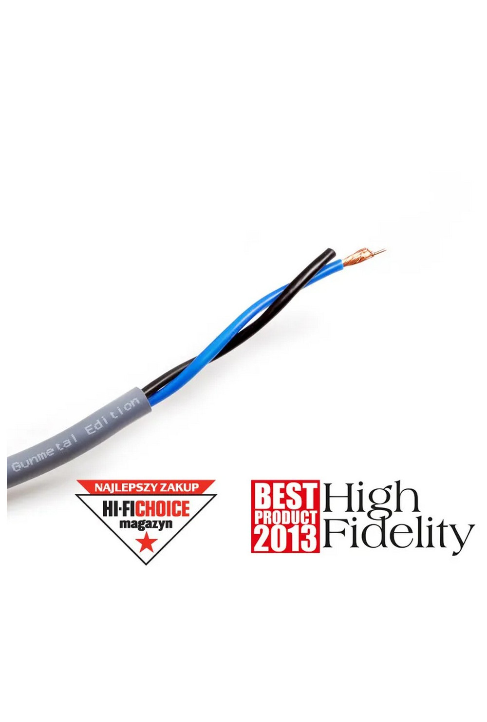 Melodika Gunmetal Speaker cable 2x1,5mm2