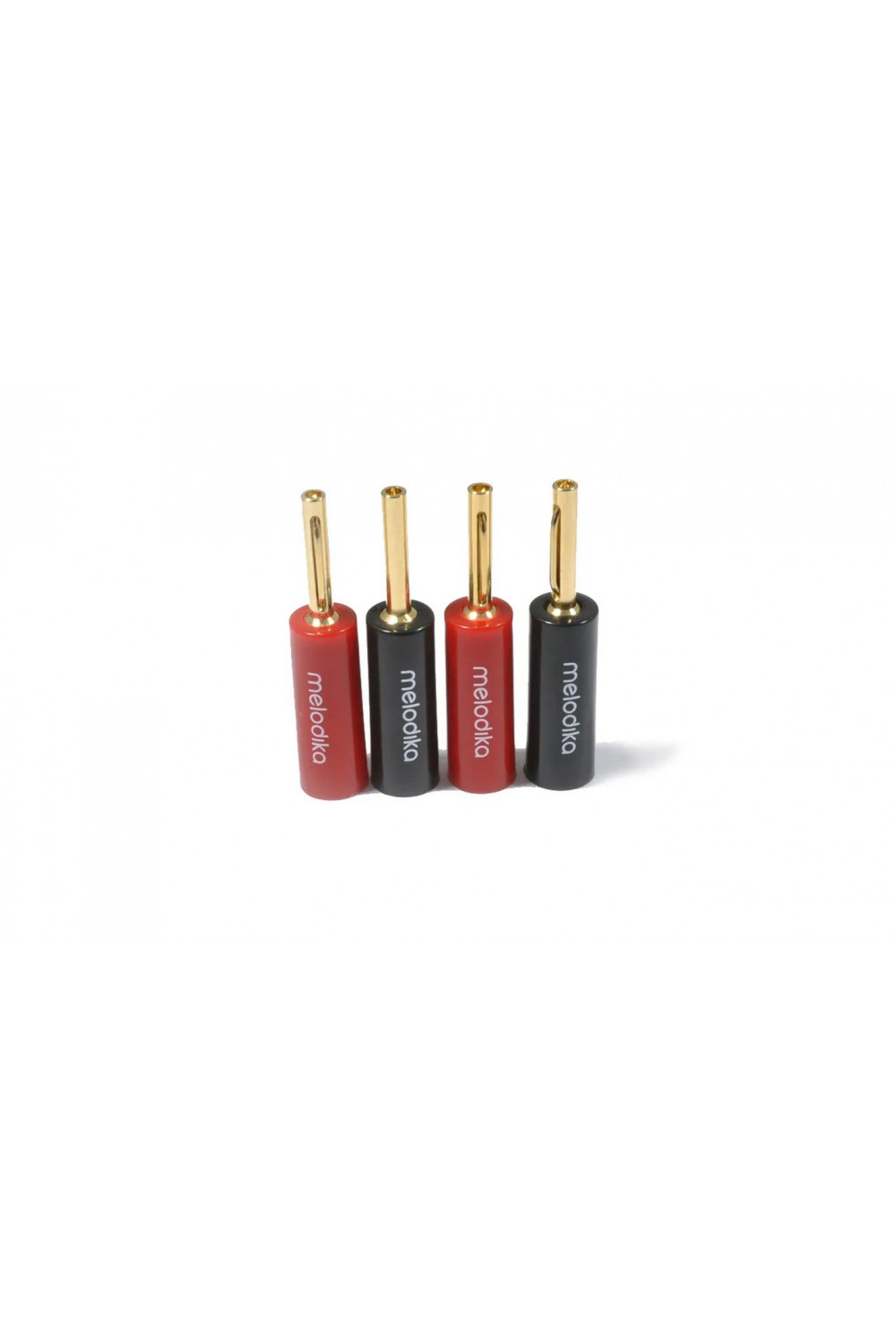 Melodika Melodika bannana plugs - set of 4 pcs Melodika Melodika bannana plugs - set of 4 pcs