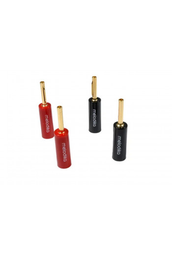 Melodika Melodika bannana plugs - set of 4 pcs
