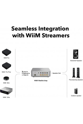 WiiM Підсилювач Vibelink Amp Space Gray