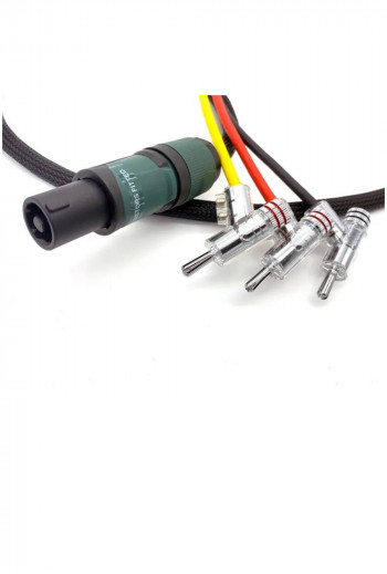 CHORD Epic High-Level Subwoofer Cable Spades - Speakon 3m