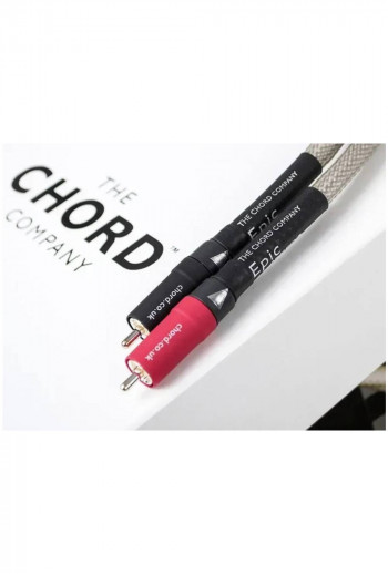 CHORD EpicX 2RCA to 2RCA Turntable (with fly lead) 1.2m