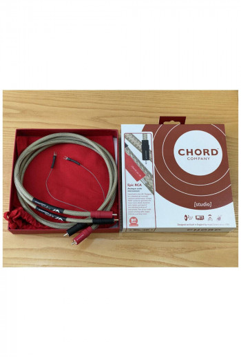 CHORD EpicX 2RCA to 2RCA Turntable (with fly lead) 1.2m
