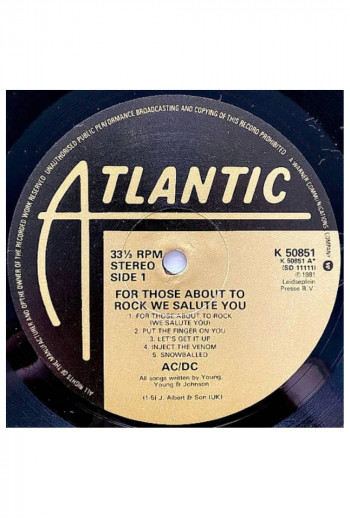 Ac/Dc: For Those About to Rock