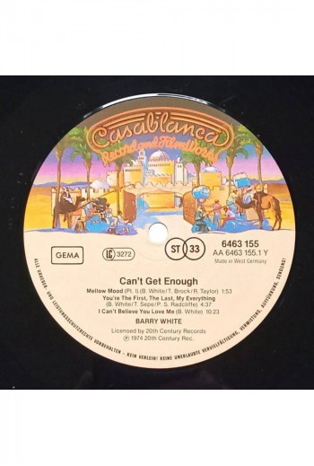 Barry White: Can't Get Enough