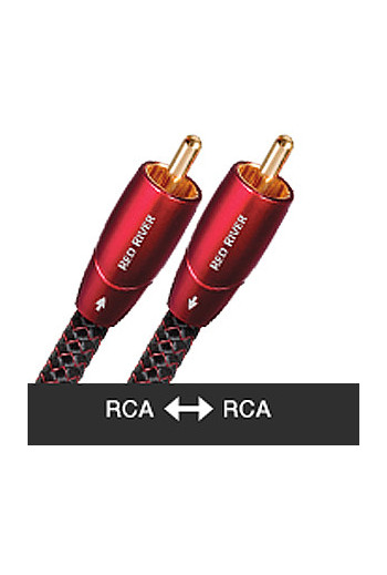 AudioQuest  int Pair Red River RCA-RCA (1.0m)