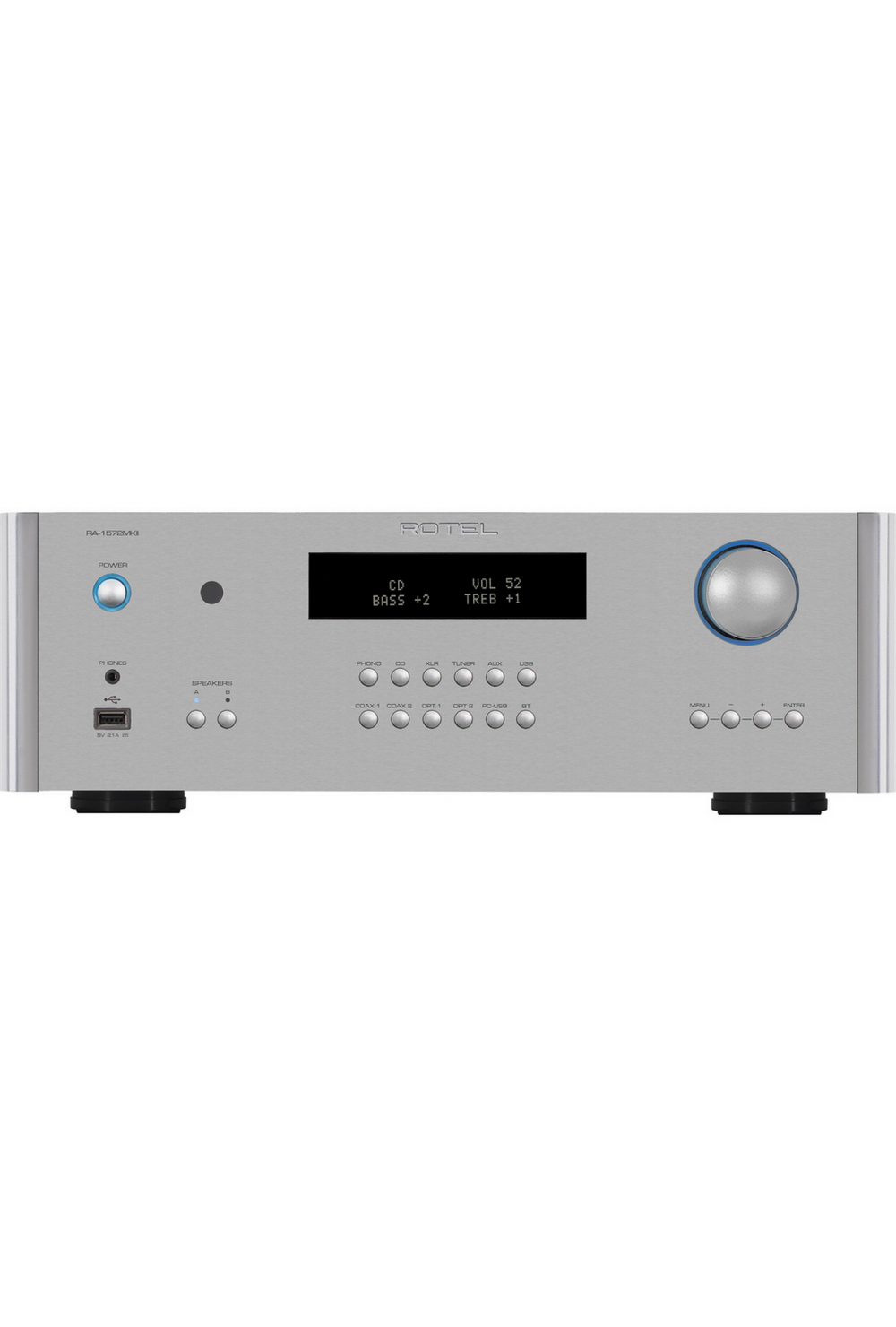 Rotel RA-1572MKII Silver